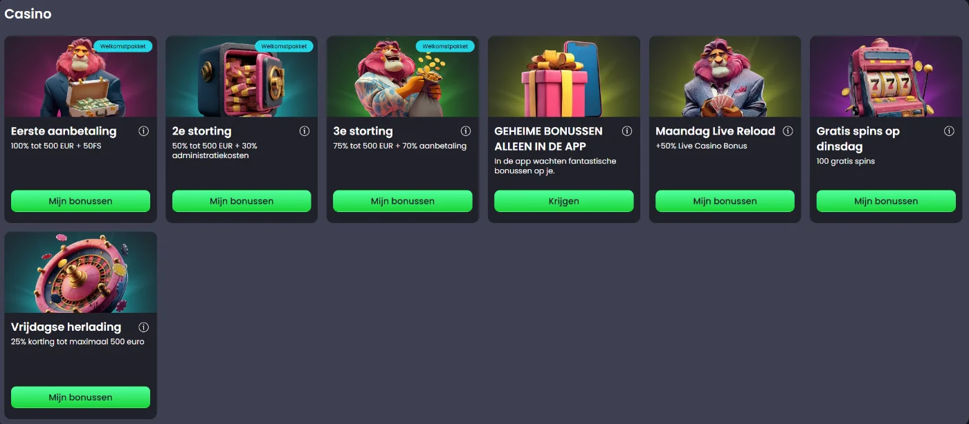 Tip Top Casino Promoties Tip Top Casino Promoties